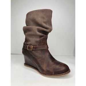 Dr. Scholls • “Irrisistable” Brown Slouchy Booties